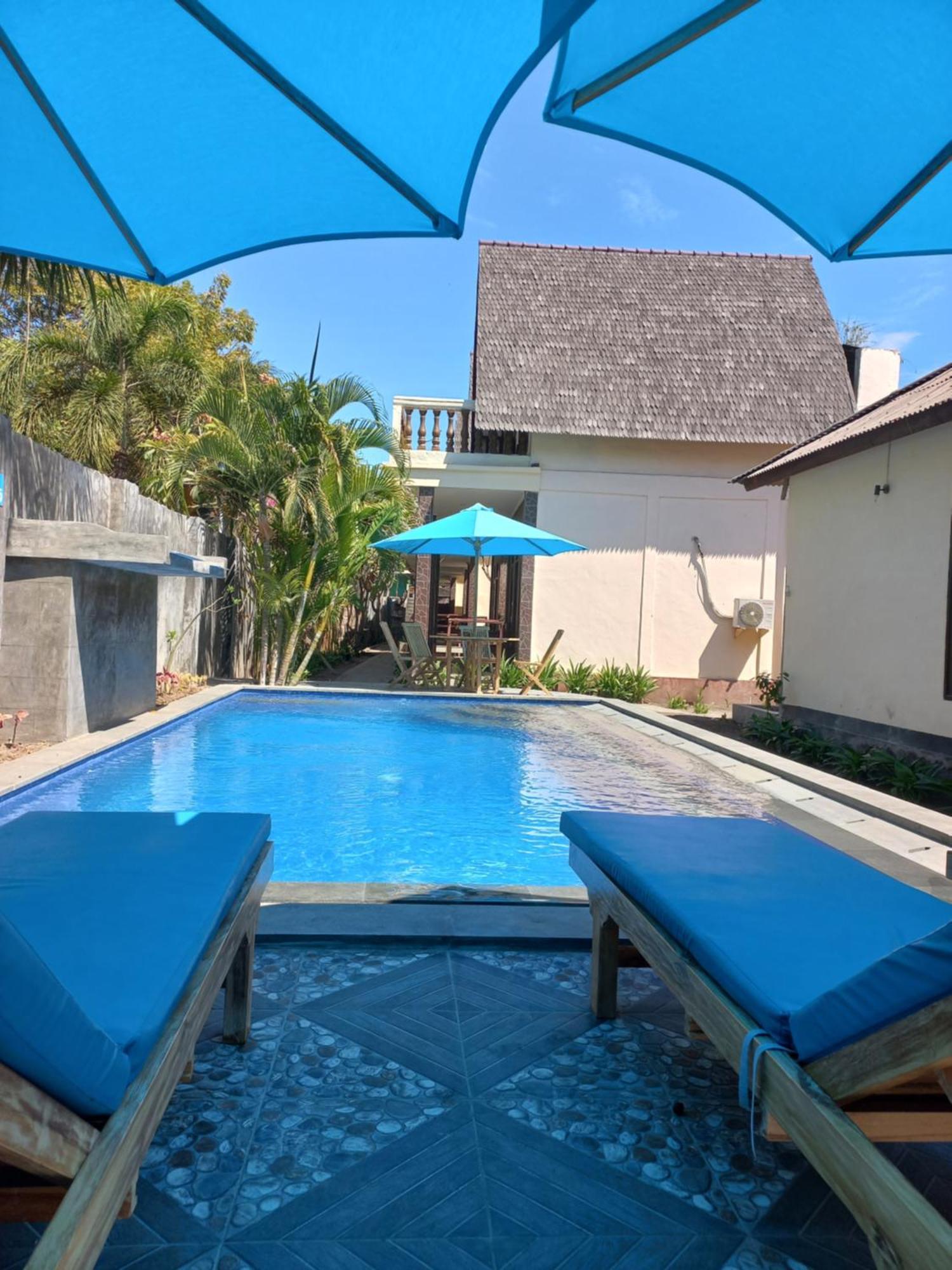 Kusuka Bungalow Gili Trawangan Buitenkant foto